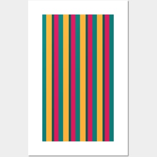 Stripes Pattern 001#001 Posters and Art